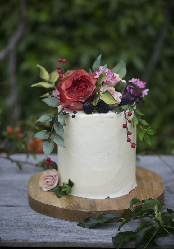 happyhills cakes rustic wedding cake
